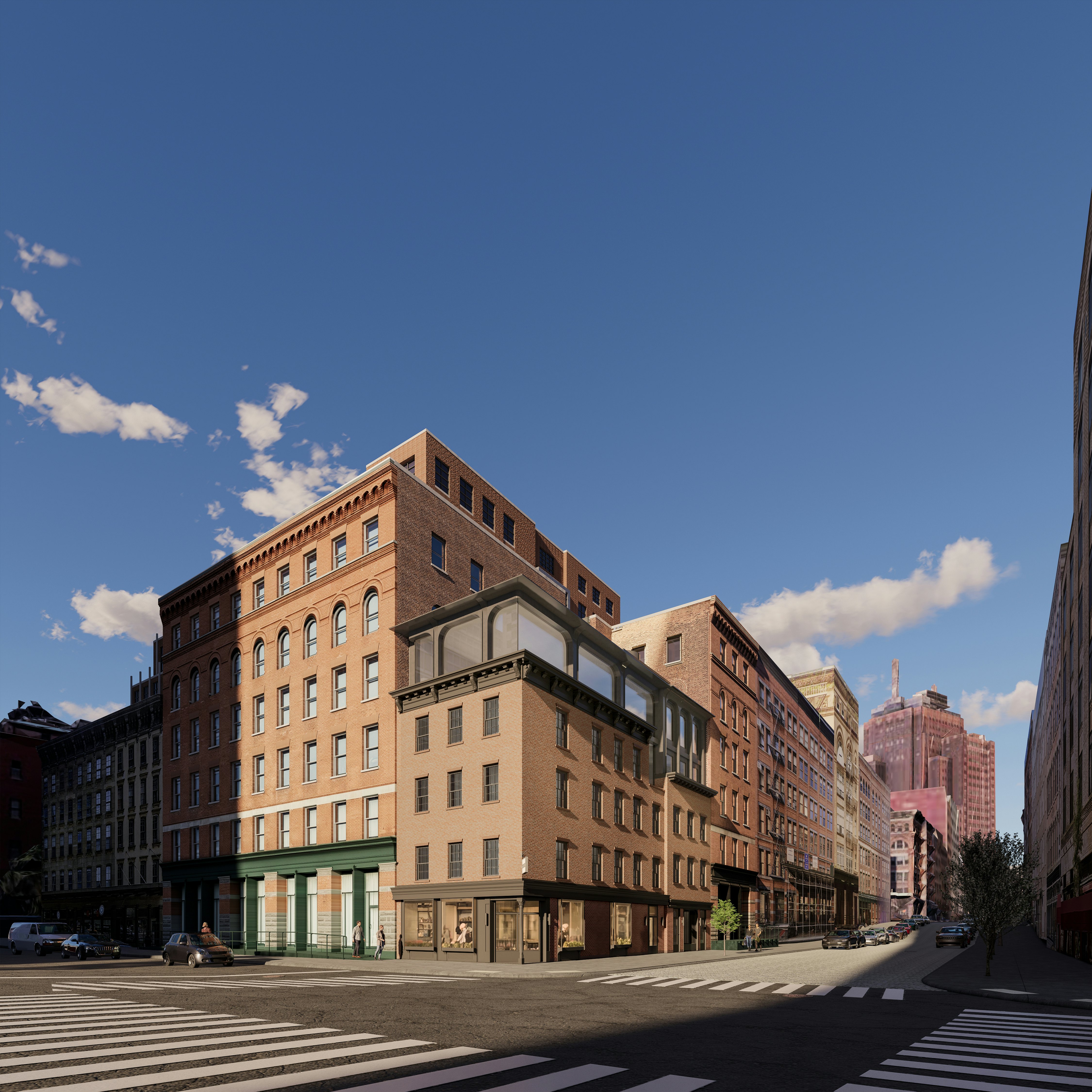 LPC Approves Renovation, Expansion of 385 Greenwich Street in Tribeca, Manhattan