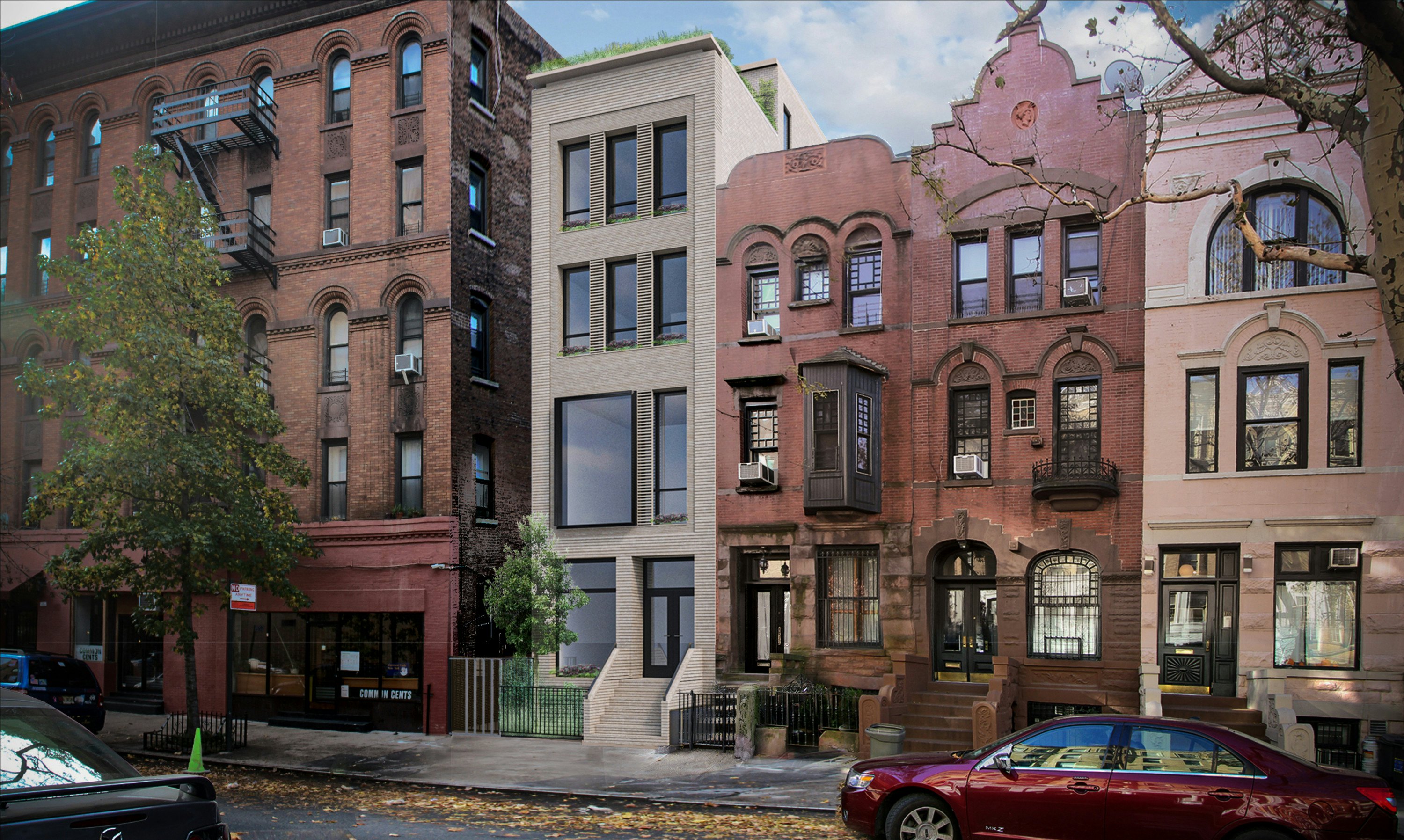New York : DXA Studio Designs New Upper West Side Townhouse