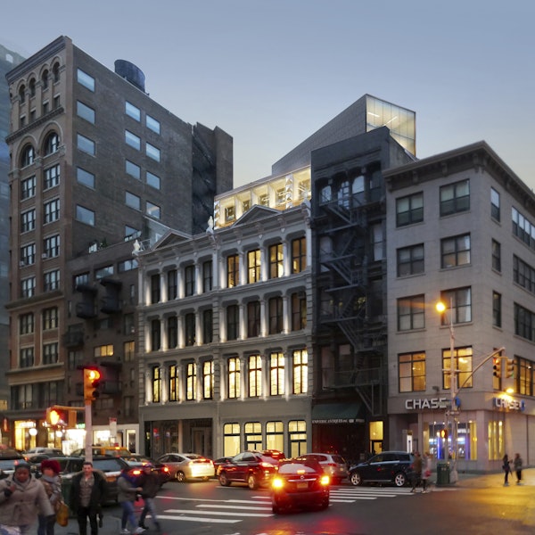 At 827-831 Broadway, DXA Studio Designed a Three-Story Addition That Abstracts Light— and Considers a Cultural Landmark's Aesthetic Merit