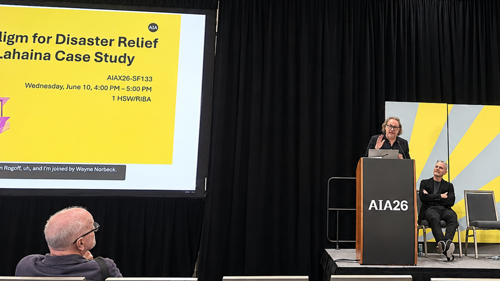 DXA & Liv-Connected presents at AIA26 'A New Paradigm for Disaster Relief Housing: Lahaina Case Study'