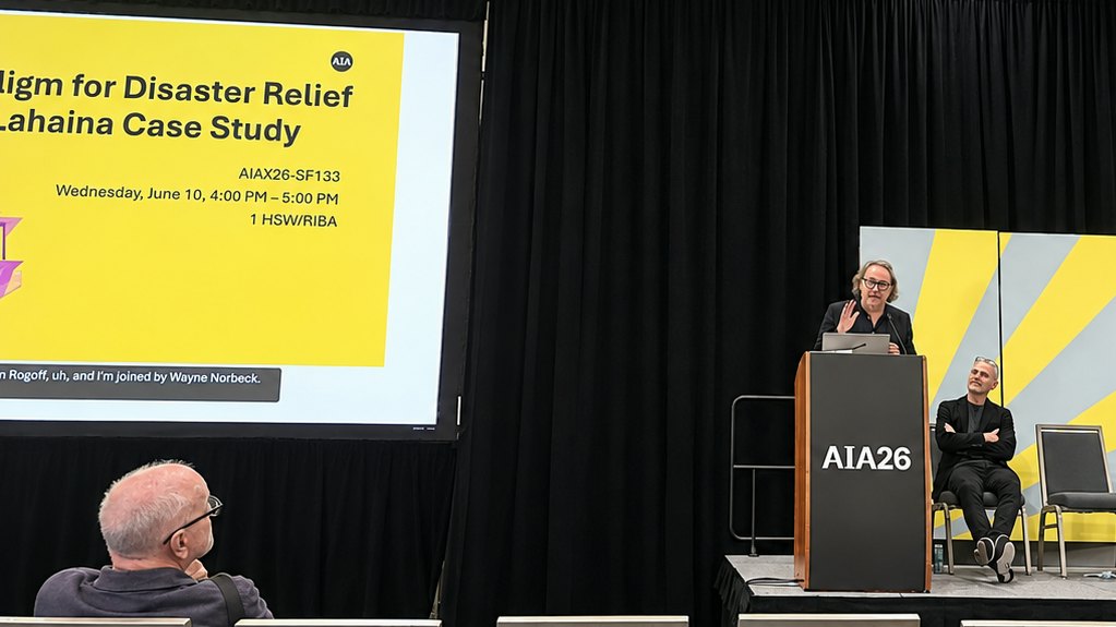 DXA & Liv-Connected presents at AIA26 'A New Paradigm for Disaster Relief Housing: Lahaina Case Study'